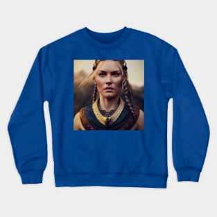 Viking Shield Maiden Crewneck Sweatshirt